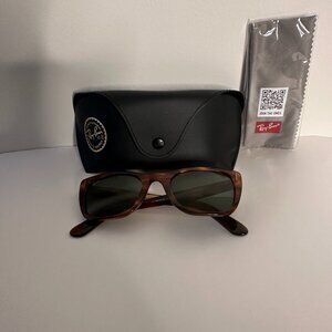 Ray-Ban RB2248 Caribbean Striped Havana Tortoise Sunglasses 954/31